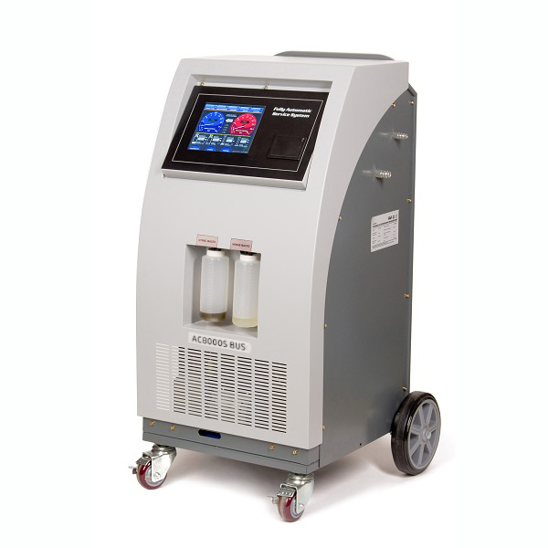 Установка для заправки автокондиционеров GrunBaum AC8000S BUS, автомат, R134, подогрев, шланг 5м